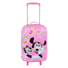 Disney Minnie Mouse Kitten-Valise à Roulettes Soft 3D, Rose