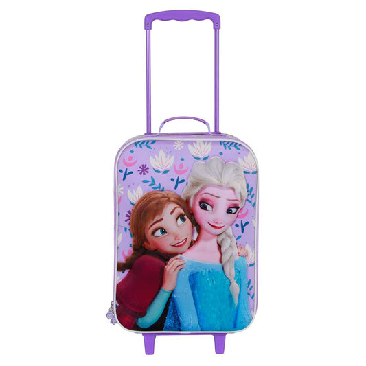 Disney Frozen 2 Beauty-Maleta Trolley Soft 3D, Lila