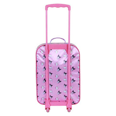 Sanrio Hello Kitty Playful-Soft 3D Trolley Suitcase, Pink