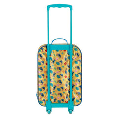 Disney Lilo y Stitch Ocean-Maleta Trolley Soft 3D, Azul