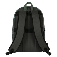 Harry Potter Legacy Slytherin-Zaino HS FAN 2.2, Verde