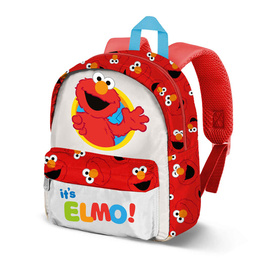 Sesame Street Elmo Hello-Joy Preschool Backpack, White