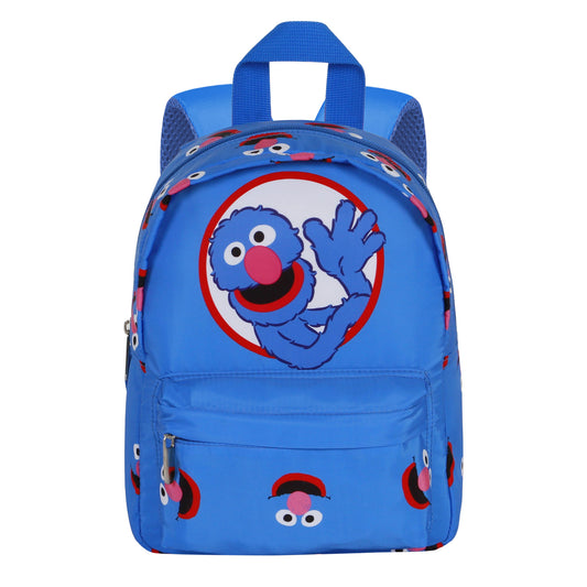 Barrio Sésamo Super Coco Hello-Mochila Preescolar Joy, Azul