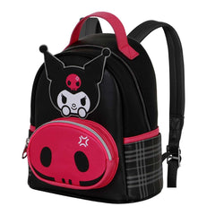 Hello Kitty Kuromi Skull-Plecak Heady Mały, czarny