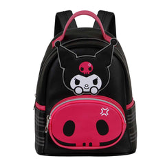 Hello Kitty Kuromi Skull-Plecak Heady Mały, czarny