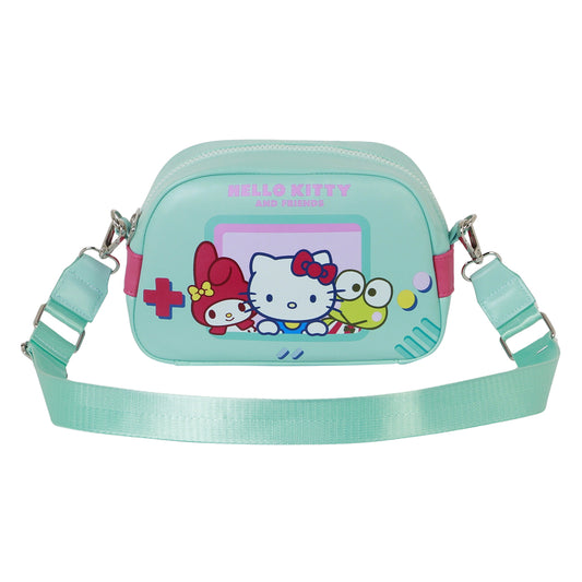 Hello Kitty Videogame-Bolso Bandolera Bowling Lite, Turquesa