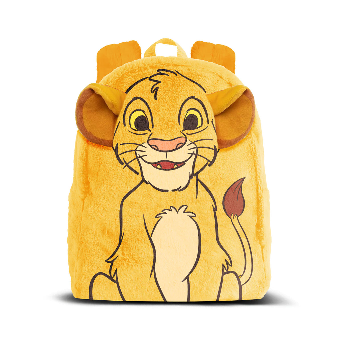 Disney Lion King Sit-Plush Backpack, Yellow
