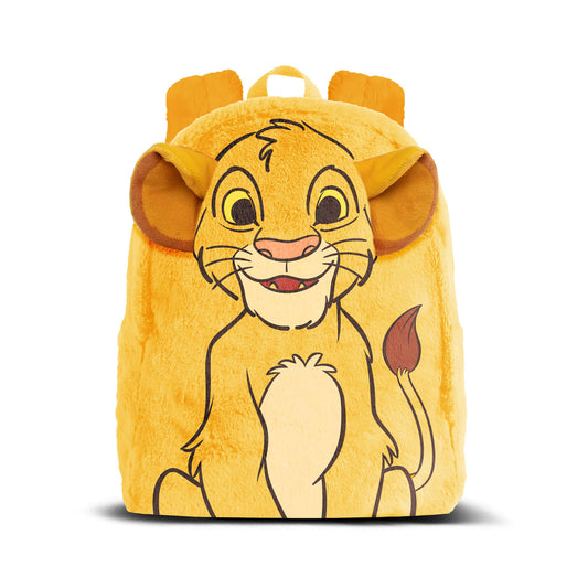 Disney El Rey León Sit-Mochila Plush, Amarillo