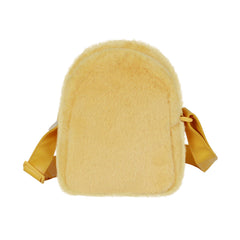 Disney El Rey León Sit-Bolso Bandolera Cuadrado Plush, Amarillo