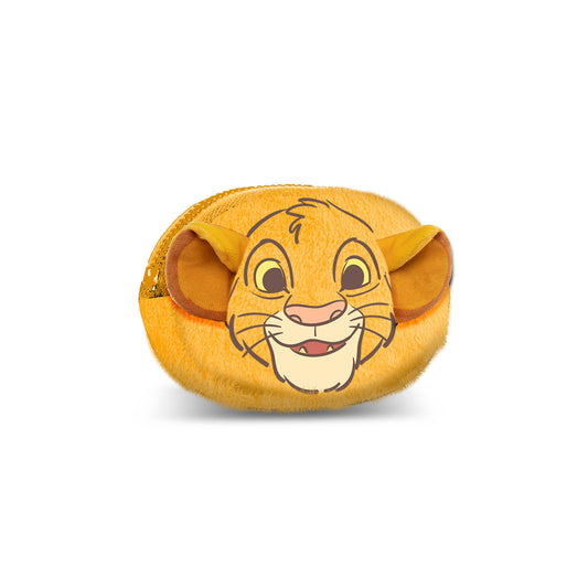 Disney Lion King Sit-Plush Pill Coin Purse, Yellow