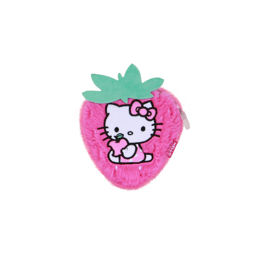 Hello Kitty Strawberry-Monedero Soft, Rosa