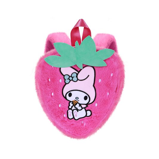 Hello Kitty My Melody Strawberry-Zaino Soft, Rosa