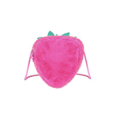 Hello Kitty My Melody Strawberry-Bolso Bandolera Soft, Rosa