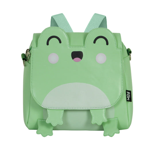 Oh My Pop! Froggy-Borsa-Zaino Kawaii, Turchese