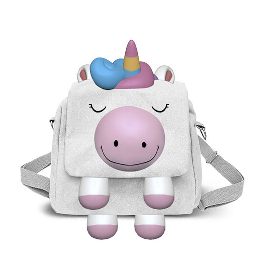 Oh My Pop Sweety-Borsa-Zaino Kawaii, Multicolore