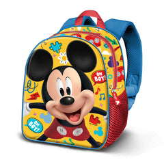 Disney Mickey Mouse Boy-Mochila 3D Elite, Amarillo