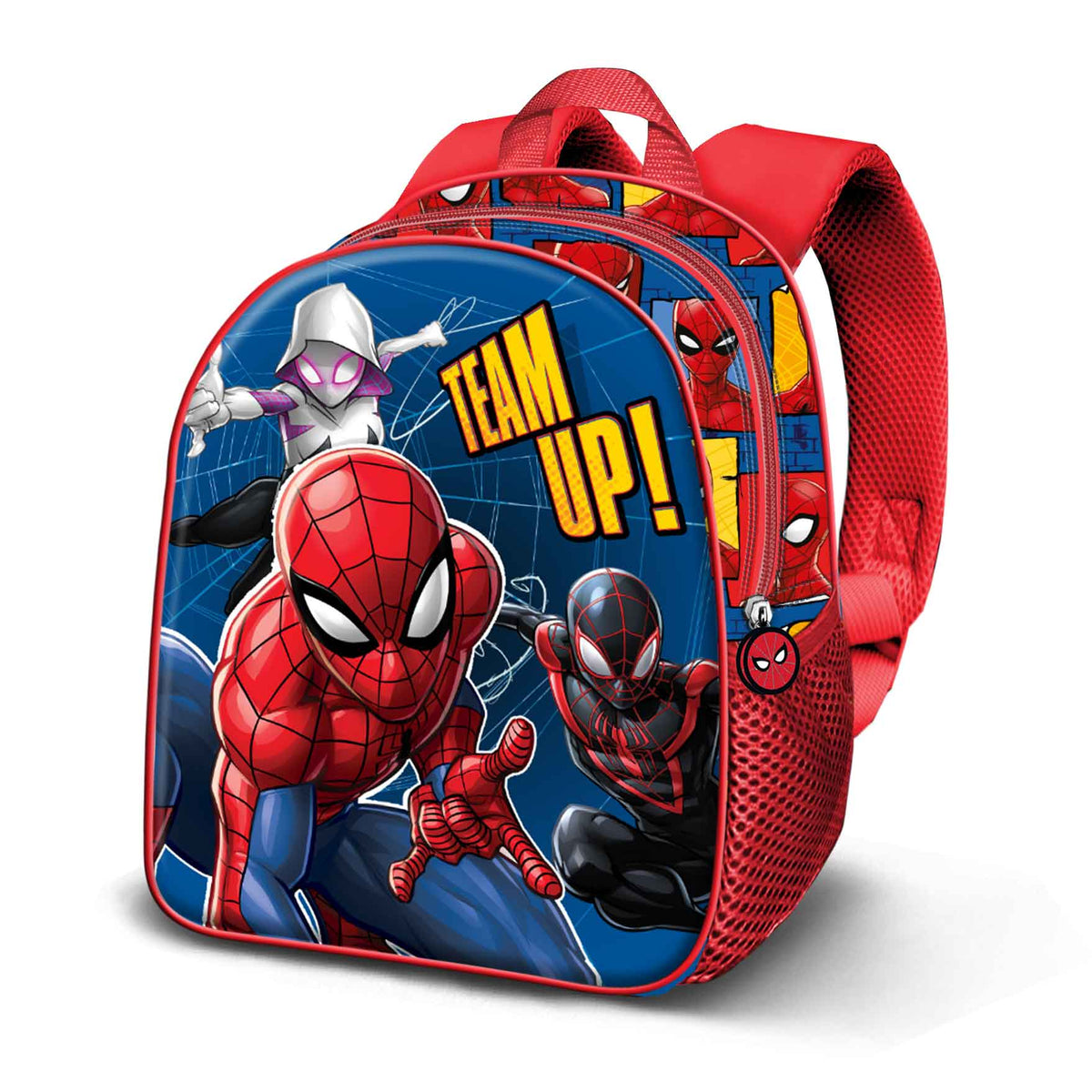 Marvel Spiderman Best Team-Mochila 3D Elite, Azul