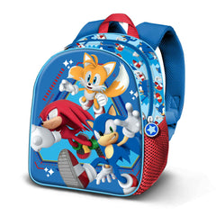 Sonic The Hedgehog Heroes-Backpack 3D Elite, Blue