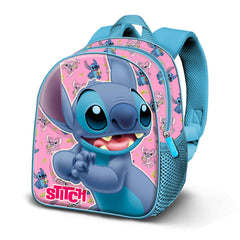 Disney Lilo y Stitch Surprise-Mochila 3D Elite, Azul