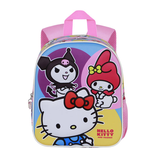 Hello Kitty Happy-Zainetto 3D Elite, Rosa