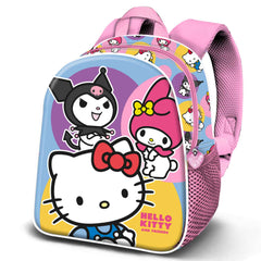 Hello Kitty Happy-Mochila 3D Elite, Rosa