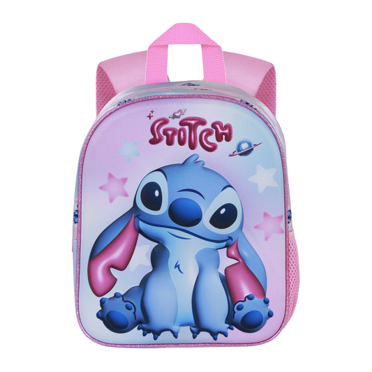 Disney Lilo et Stitch Cosmic-Sac à Dos 3D Elite, Rose