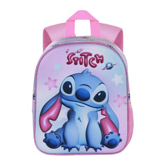 Disney Lilo et Stitch Cosmic-Sac à Dos 3D Elite, Rose
