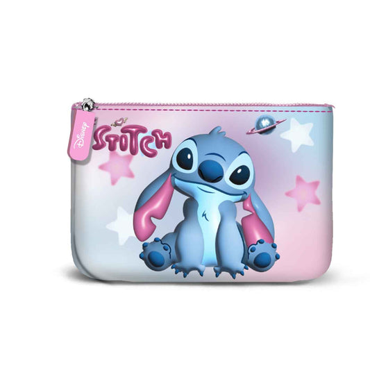 Disney Lilo and Stitch Cosmic-Small Square Purse, Pink