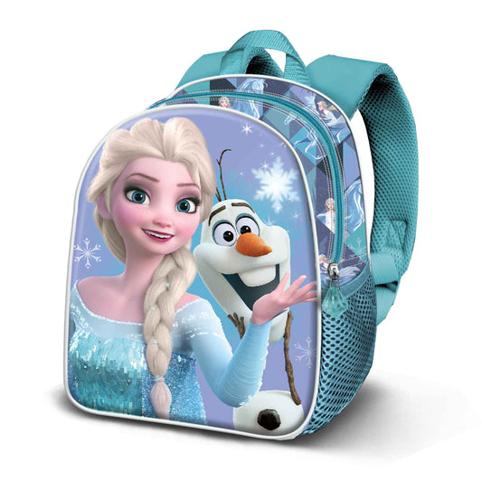 Disney Frozen 2 Sparkle-Mochila 3D Elite, Azul