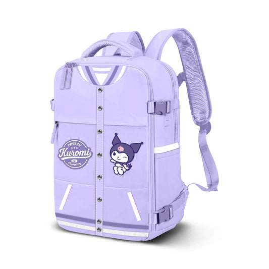 Hello Kitty Kuromi Varsity-Sac à dos Mercury 2.0 Voyage Cabine Avion 40x20x25cm, Mauve
