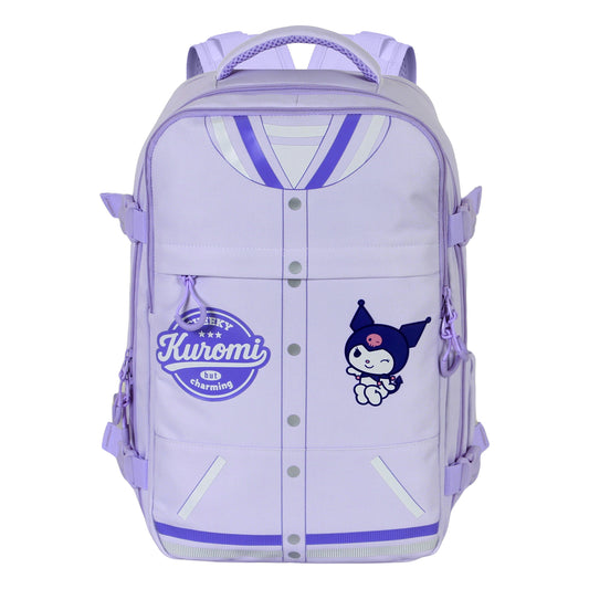 Hello Kitty Kuromi Varsity-Mercury Backpack 2.0 Underseat Cabin Bag 40x20x25cm, Mauve