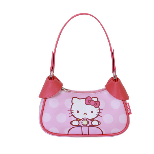 Hello Kitty Moto-Bolso Fancy Casual, Rosa