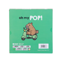 Oh My Pop! Capybara-Pack of A5 Diary + 6-Coloured Pen, Multicolour