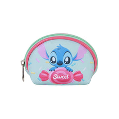 Disney Lilo y Stitch Candy-Monedero Oval Casual, Azul