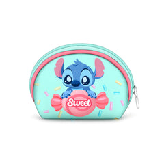 Disney Lilo y Stitch Candy-Monedero Oval Casual, Azul