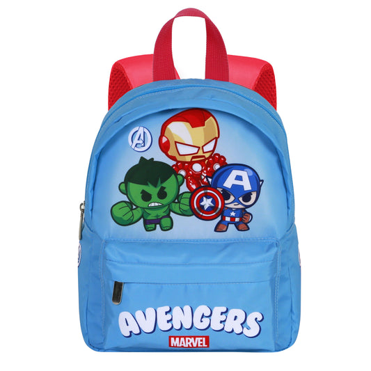 Marvel Los Vengadores Team-Mochila Preescolar Joy, Azul