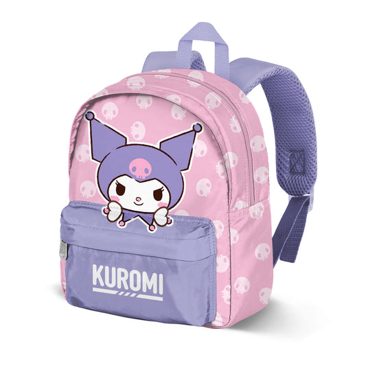 Hello Kitty Kuromi Jester-Joy Preschool Backpack, Pink