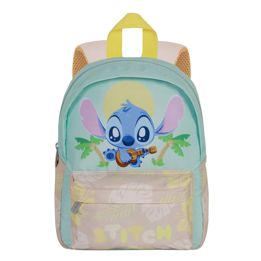 Disney Lilo et Stitch Music-Sac à dos Préscolaire Joy, Vert