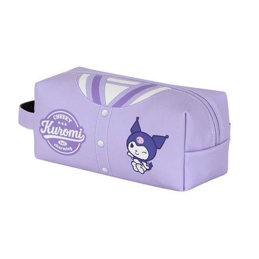 Hello Kitty Kuromi Varsity Reise-Kosmetiktasche Brick PLUS, Malve