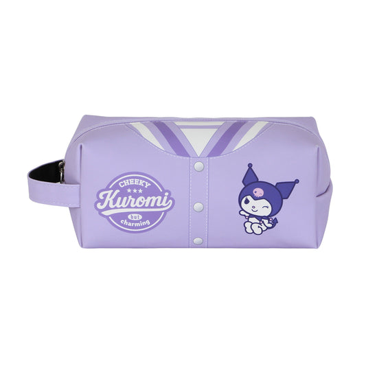 Hello Kitty Kuromi Varsity Reise-Kosmetiktasche Brick PLUS, Malve