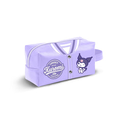 Hello Kitty Kuromi Varsity Varsity-Brick PLUS Travel Necessities, Mauve