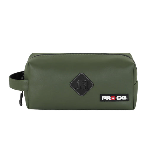 PRODG Khaki-Trousse de Toilette de Voyage Brick PLUS, Vert Militaire