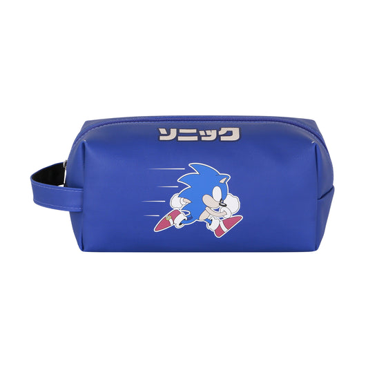 Sonic The Hedgehog Action-Beauty Case da Viaggio Brick PLUS, Blu