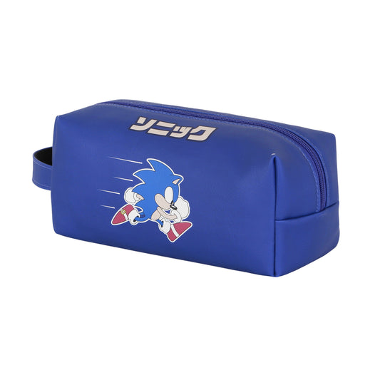 Sonic The Hedgehog Action-Beauty Case da Viaggio Brick PLUS, Blu