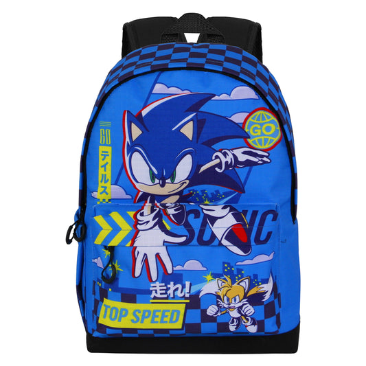 Sonic The Hedgehog Go-FAN HS Backpack 3.0, Blue