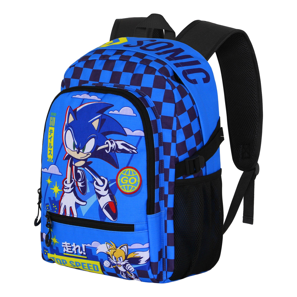 Sonic The Hedgehog Go-Mochila Fight 3.0, Azul