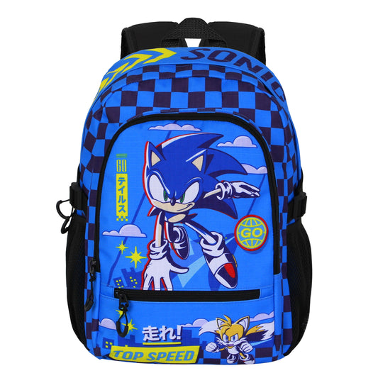 Sonic The Hedgehog Go-Fight Backpack 3.0, Blue