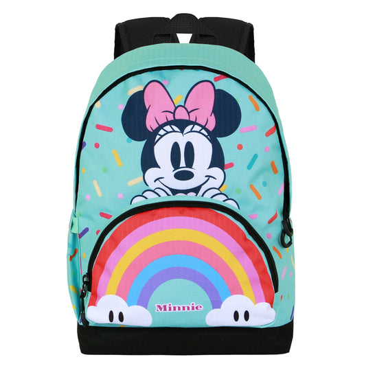 Disney Minnie Mouse Rainbow-Sac à dos HS FAN 3.0, Turquoise