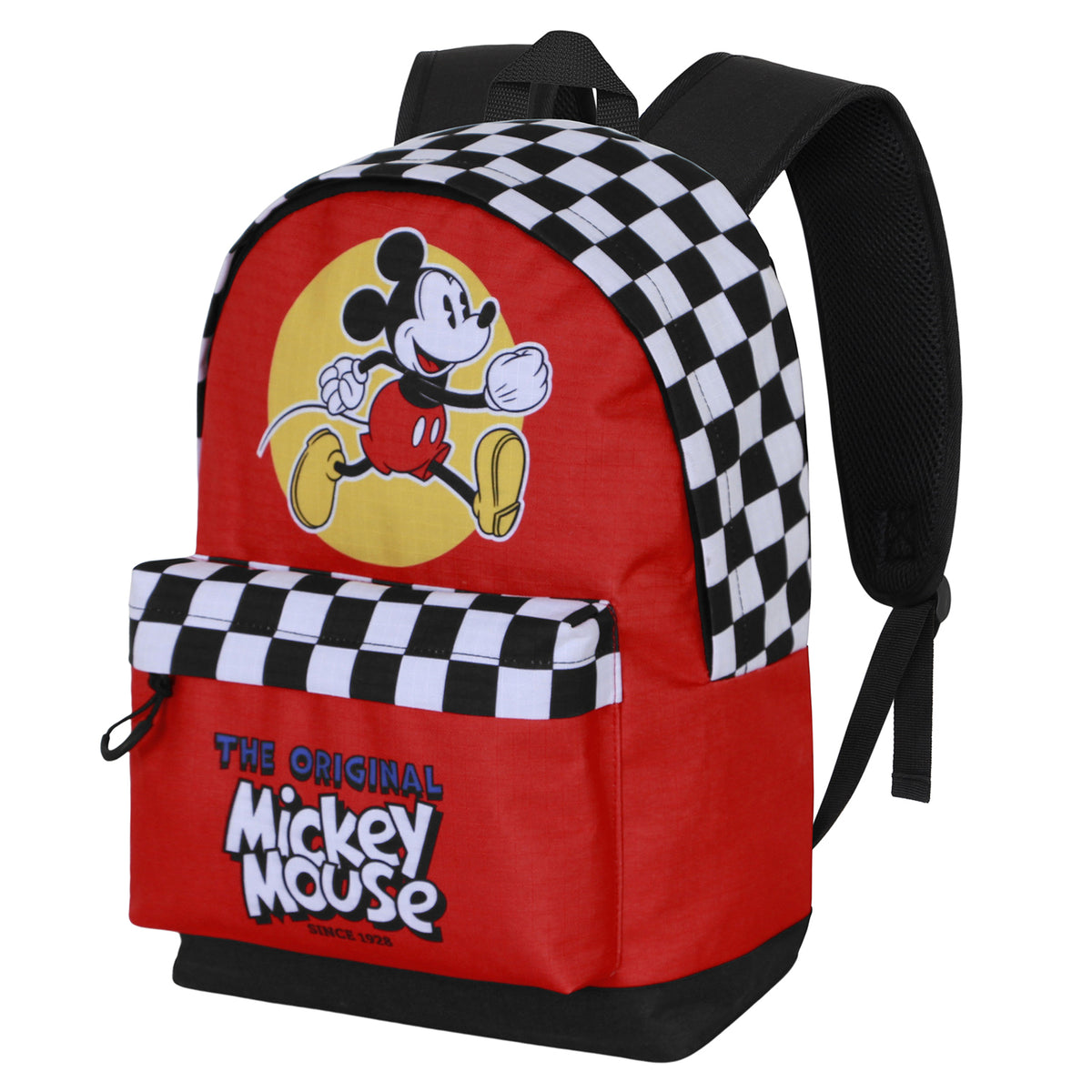 Disney Mickey Mouse Racing-FAN HS Backpack 3.0, Red