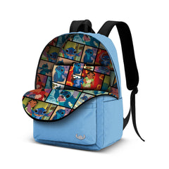 Disney Lilo y Stitch ST-Mochila Block, Azul